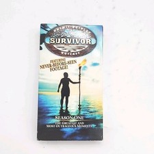 Survivor Season One VHS 2000 Reality TV Never-Before-Seen Footage CBS picture
