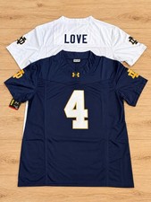 NEW Jeremiyah Love #4 Notre dame Fighting Irish Jersey SHIPS SAME DAY picture