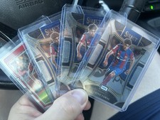 Lamine Yamal Rookie 4-Card Lot Select & Optic 2023-24 FC Barcelona Spain picture