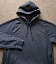 Lululemon City Sweat Pullover Hoodie Men's XL Heathered True Navy Blue LM3ASJS picture