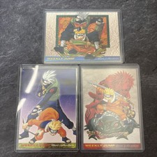 NARUTO Jump Festa 2001 2002 2003 WJ Card Kakashi & Naruto Illust Collection picture