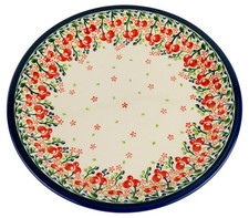 Polish Pottery Dinner Plate 10.75