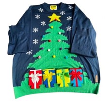 Tipsy Elves Festive Christmas Sweater -  Size 3X picture