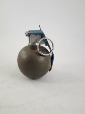 Vintage US Military Inert Metal Baseball Hand Grenade Paperweight Training picture