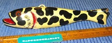 Dave Perkins DFD COW Trout Hand Signed Ice Fishing Decoy Excellent picture