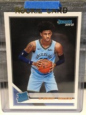 2019-20 Donruss Optic Rated rooike Ja Morant Error card picture