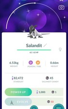 Shiny Salandit Female - Read description picture