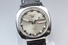 Vintage 1968 [Near Mint] Seiko 5 Five DX 5139-7040 Day Date AT Watch From Japan picture