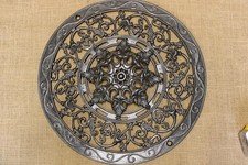 Vintage 1891 Restored Cast Iron Register Grate Antique Vent Furnace 11659 picture