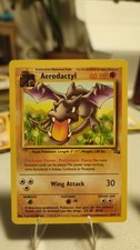 Pokemon Aerodactyl 16/62 Fossil Unlimited LP WOTC 1999 Vintage picture
