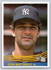 Reprint - 1984 Donruss Don Mattingly #248 (RC) picture
