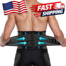 Back Brace for Lower Back Pain,Lumbar Support for Heavy Lifting Men Women,Breath picture