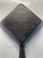 Vintage Griswold Cast Iron #53 Square Egg Skillet Vintage Since 1865 picture