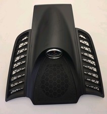 11-18 Porsche Cayenne 958 Center Dash Speaker Cover Trim w/ Clock  picture