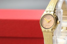 Vintage 1980s-1990s N MINT Quartz Gold Citizen 5930-B05901 M Womens Watch JAPAN picture