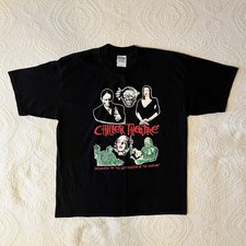Vintage 1999 Chiller Theatre Halloween Staff T Shirt XL Horror Graphic Gildan picture
