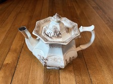 Antique Mid-19th-century English teapot manufactured by T. J. & J. Mayer picture
