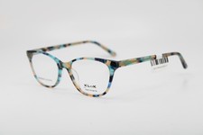NEW KLIIK DENMARK 736 S404 TURQUOISE BROWN MULTI AUTHENTIC EYEGLASSES 47-16 picture