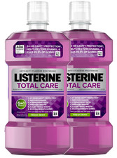 (2 Pack) Listerine Total Care Anticavity Fluoride Mouthwash, Fresh Mint, 250 mL picture