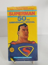 SUPERMAN 50TH ANNIVERSARY SPECIAL VHS 1987 picture
