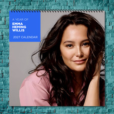 Emma Heming Willis  2027 Wall Calendar 12 Month Celebrity Photo Fan Collectible picture