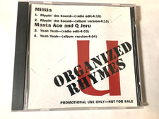 Organized Rhymes (CD, 1998) 4-Track Promo  Militia, Masta Ace, Q Jeru picture