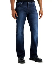 INC Comfort Modern Boot Blue Denim Jeans Dark /Light Wash NWT picture