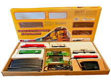 Vintage, IHC Mehano Thunderbolt Express HO Train Set, Coca Cola Diet Coke w/ Box picture
