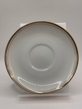 Vintage Royalton China Golden Elegance Saucers Set of 4 Japan Gold Trim picture