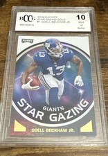 2018 Panini Playoff - Star Gazing Odell Beckham Jr. #1 Gold picture