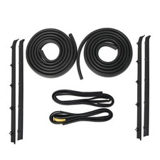 Complete Door Window Weatherstrip Seals Set Kit for 1981-1991 Chevy GMC C10 K10 picture