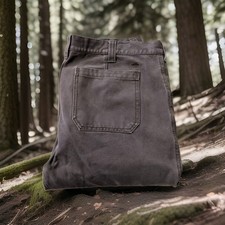 ARBORWEAR ORIGINAL TREE CLIMBER HEAVY DUCK CANVAS WORK PANTS ARBORIST BROWN GUC picture