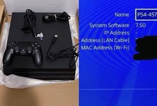 Low Firmware PS4 Pro 1TB CUH 7215-B Console Pre owned- Comes With Cables picture