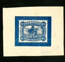 Germany Stamps Rare signed essay picture