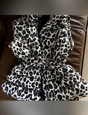 Dolce & Gabbana Women's Leopard Animal Print Puffer Jacket picture