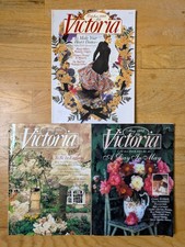 Vintage Victoria Magazines: 1992 Lot of 3: Apr May Oct  picture