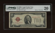 DBR 1928-G $2 Legal STAR Fr. 1508* PMG VF-20 Serial *03811872A picture