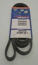 Armor Mark 865K6 Premium Multi-Rib Serpentine Drive Belt Replacement picture