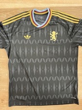 NWT Aston Villa adidas 2026/27 Away Replica Jersey Black XL Extra Large picture