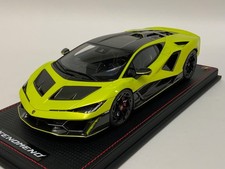 1/18 MR Collection Lamborghini fenomeno in Yellow Leather Base 399 pcs LAMBO064A picture
