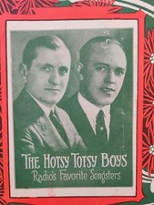 1925 Vintage Sheet Music Everything is Hotsy Totsy Now Bennet twins Cover Photo picture