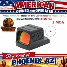 Holosun EPS Core Enclosed Pistol Sight, 3 MOA Red Dot, RMSc Footprint picture