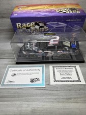 2003 RUSTY WALLACE #2 Autographed Miller Time Goo Goo Dolls CHROME 1:24 diecast picture