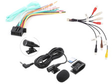 Xtenzi Car Audio Cable Set RCA Wire Harness Mic for Pioneer DMH-130BT DMH130BT picture