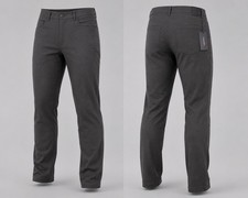 New ALBERTO Stone Ceramica MODERN FIT Casual Pants 38x34 Gray Poly VISCOSE picture
