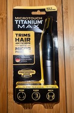MicroTouch Titanium Max All-In-One Personal Precision Trimmer NEW picture