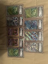 Lot Of CGC Graded Pokemon Cards Lot Of 9   LUIGA STARTERS VINTAGE picture