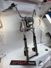Harley Barneys custom Wideglide 35mm dual disc front forks legs calipers end picture