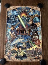 Star Wara Return of Jedi Mondo BNG 24x36 Poster Ise Ananphada Limited Art Print picture