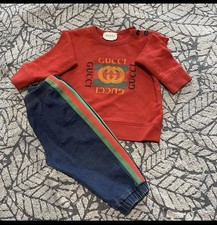 Gucci Kids Baby Boys/Girls Tracksuit- 7/12M) 💯 genuine picture